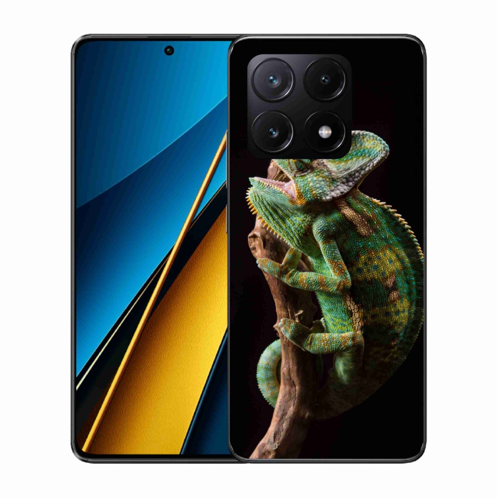 Zselés borítás mmCase a Xiaomi Poco X6 Pro 5G számára - kaméleon