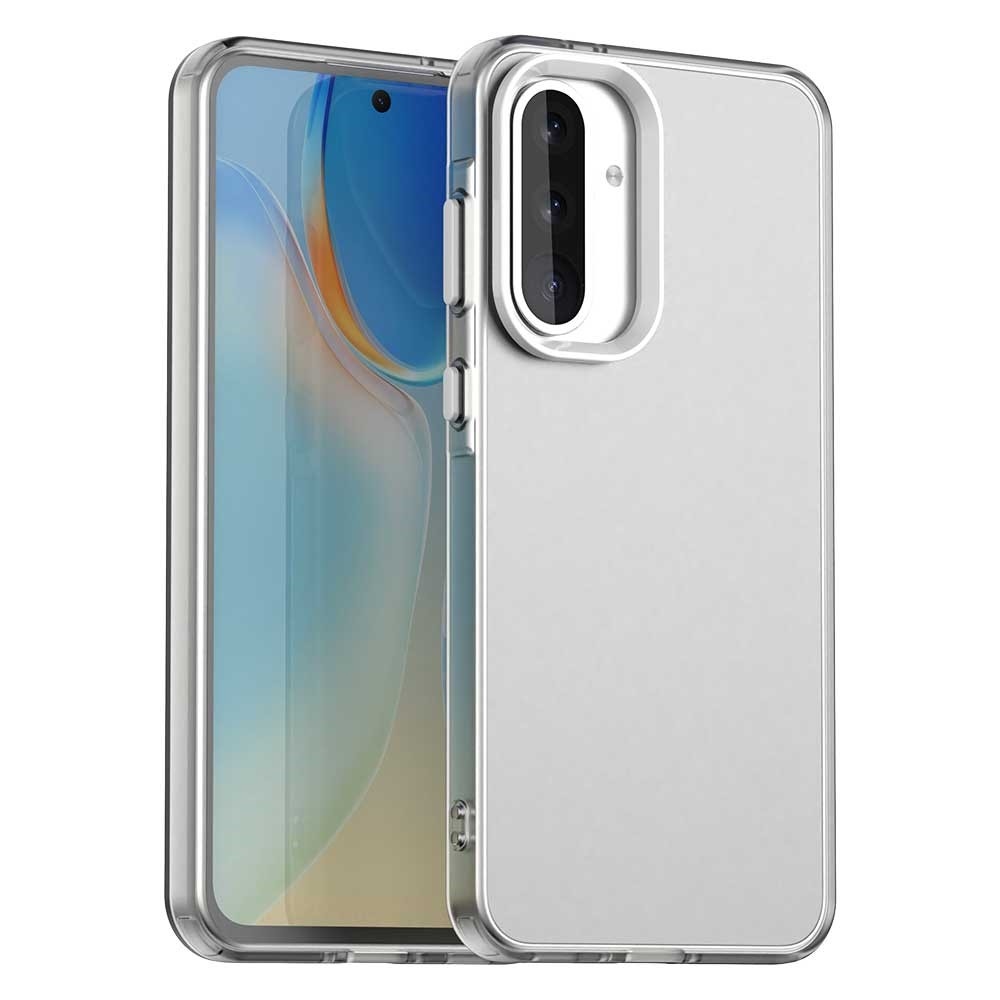 Candy matt zselés tok Samsung Galaxy A36 5G/A56 5G - fehér