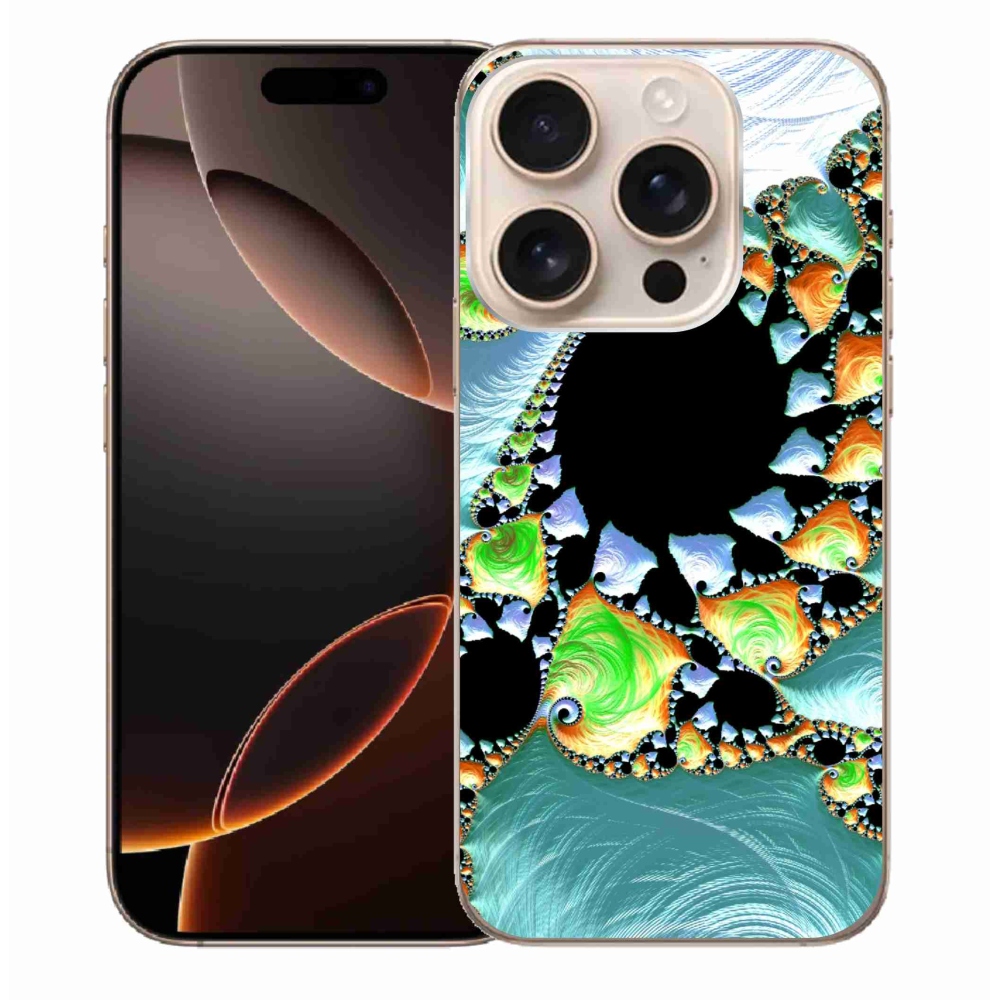 Gél borítás mmCase iPhone 16 Pro Max készülékhez - absztrakt motívum 21