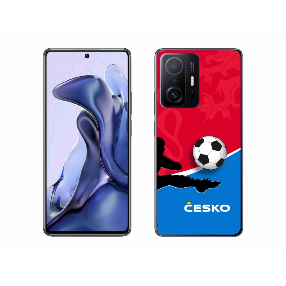 Gél borítás mmCase a Xiaomi 11T-hez - futball Csehország 2