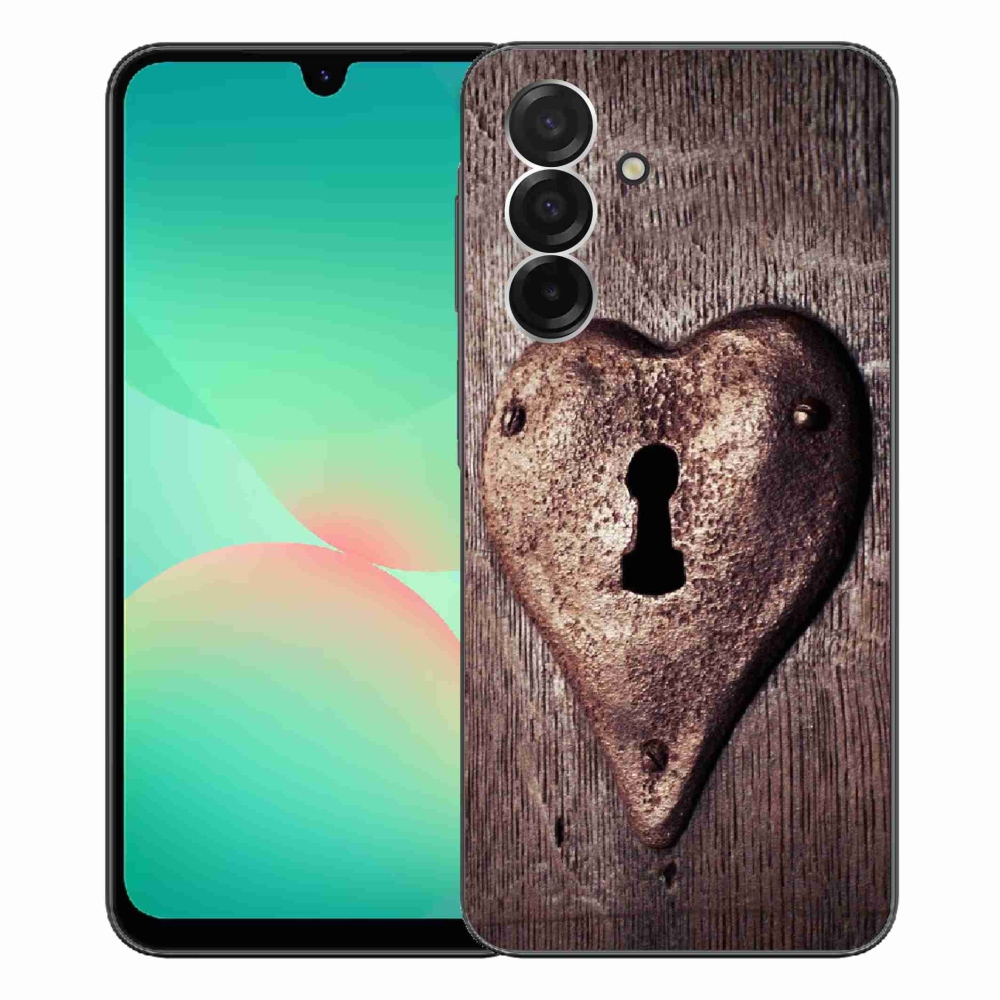 Zselés borítás mmCase Samsung Galaxy A26 5G - szív alakú zár