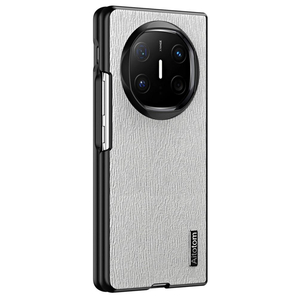Aitotom műanyag borítás műbőrrel a Huawei Mate X6-on - szürke