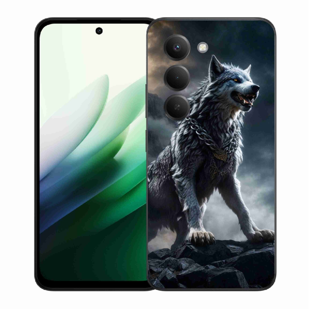 Gél borítás mmCase a Xiaomi Redmi 15 5G-hez - farkas 1