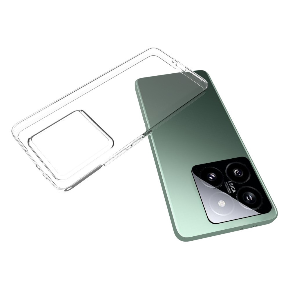 Átlátszó zselés tok Xiaomi 14T Pro - átlátszó