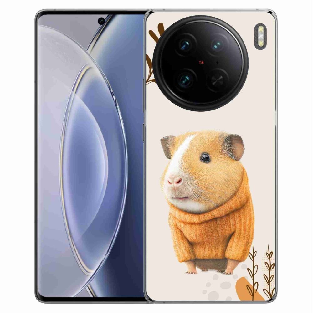 Zselés borítás mmCase a Vivo X90 Pro-hoz - tengerimalac pulóverben