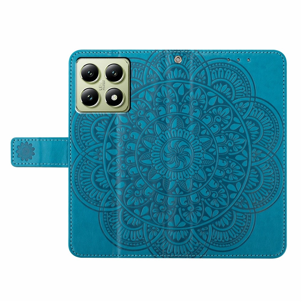 Mandala könyv tok Xiaomi 15T-hez - kék