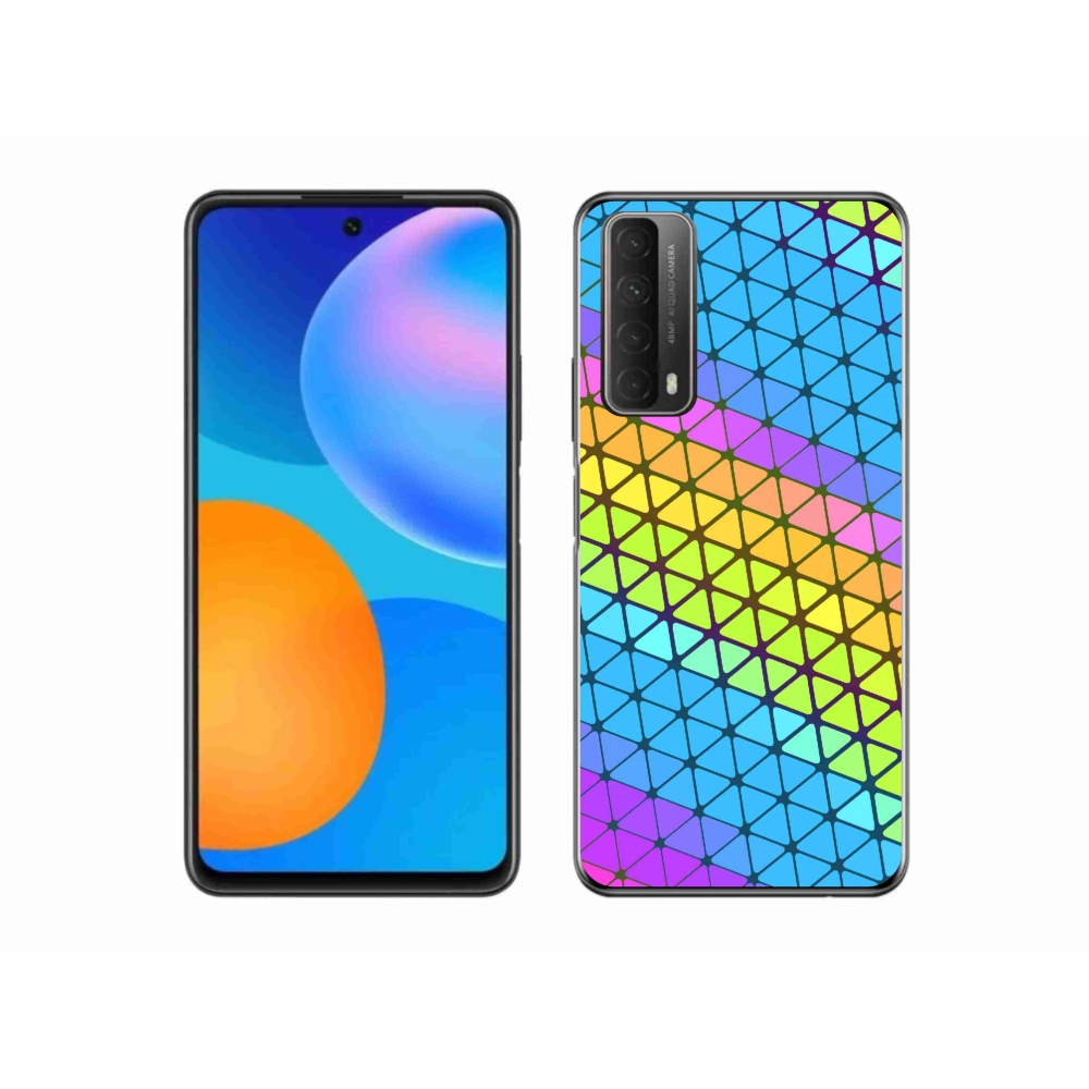 Zselés borítás mmCase a Huawei P Smart (2021) - absztrakt motívum 16