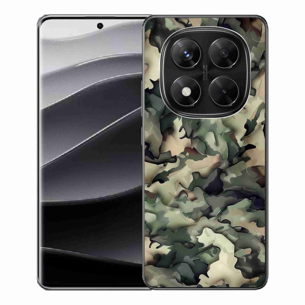 Gél borítás mmCase a Xiaomi Redmi Note 14 Pro 5G/Poco X7 5G számára - álcázott minta 9