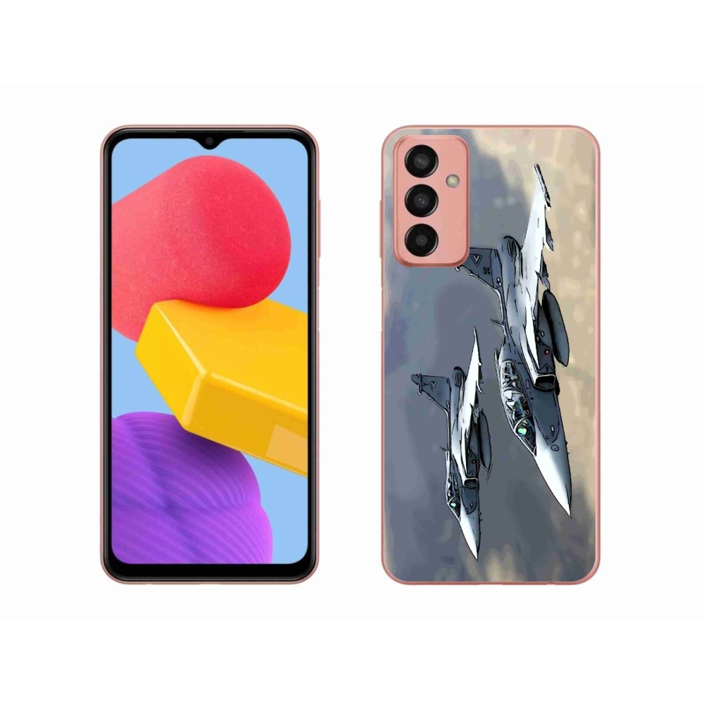 Zselés borítás mmCase Samsung Galaxy M13 - vadászgépek számára