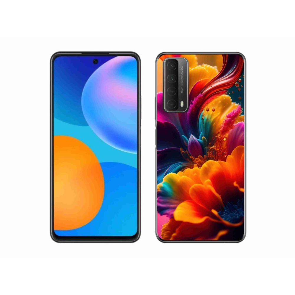 Zselés borítás mmCase a Huawei P Smart (2021) - absztrakt motívum 2