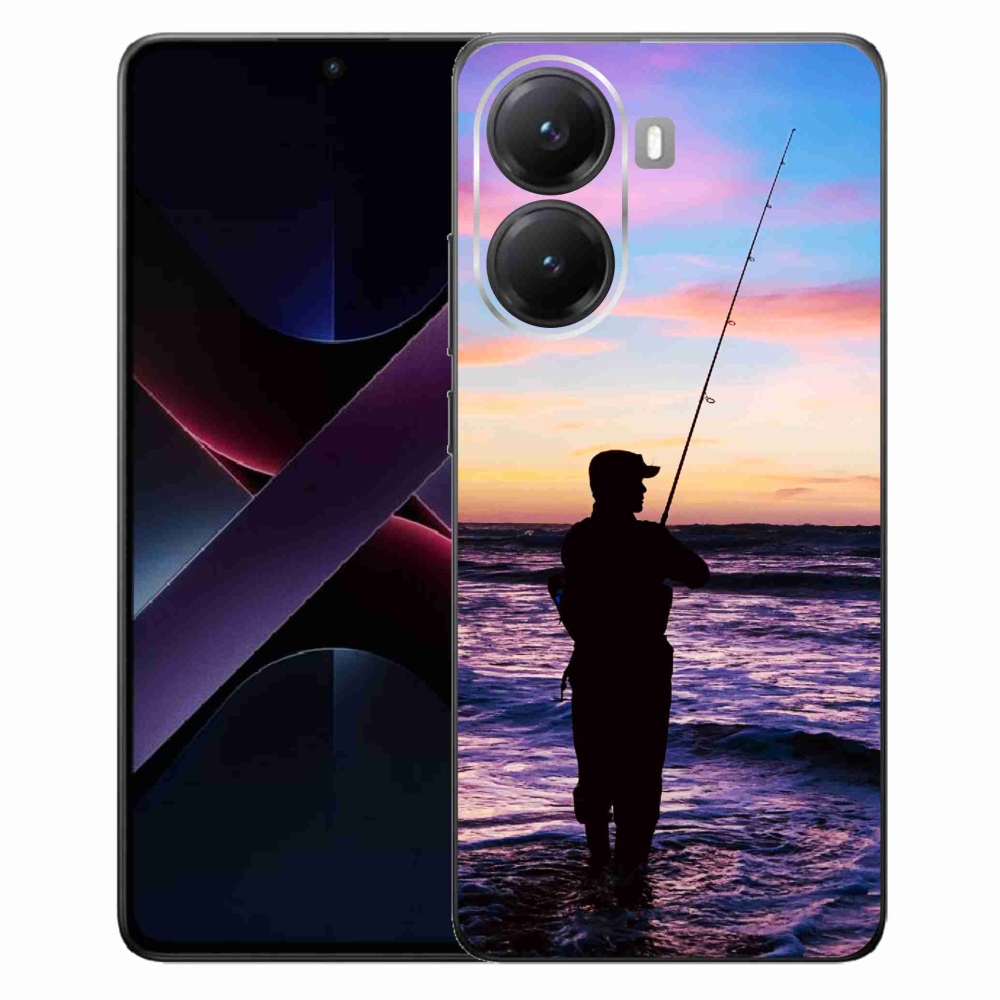 Gél borító mmCase a Xiaomi Poco X7 Pro 5G számára - halászat 1