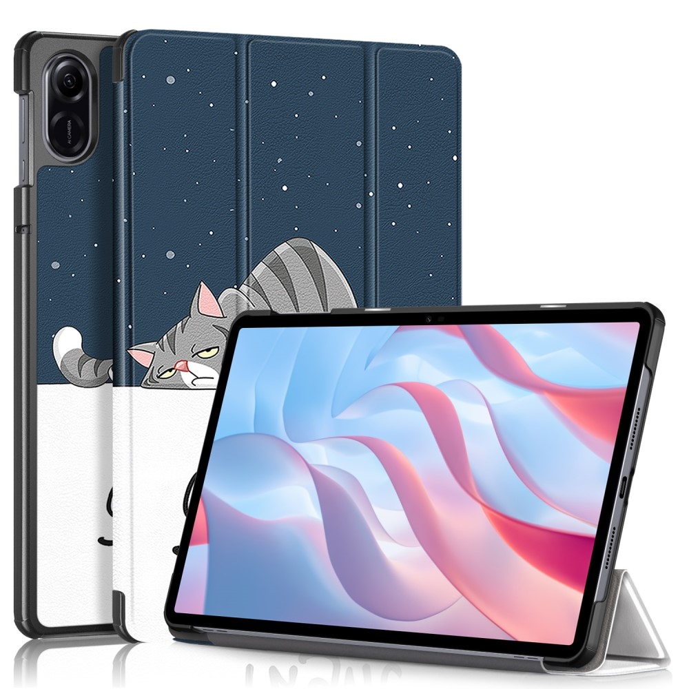 Nyomtatás intelligens záró tok a Honor Pad X9 készülékhez - macska