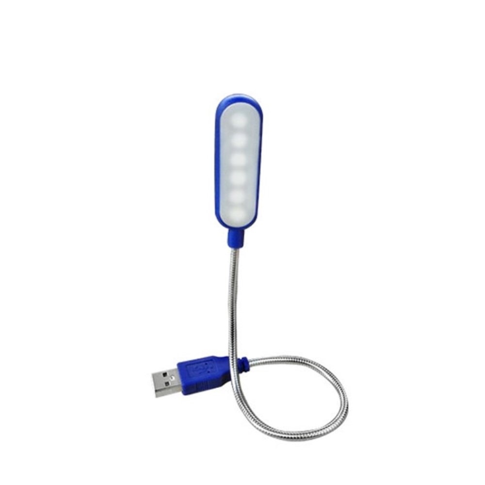 Shell hordozható USB zseblámpa - kék