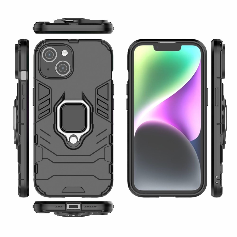 Guardy tartós borító iPhone 15 Plus készülékhez - fekete
