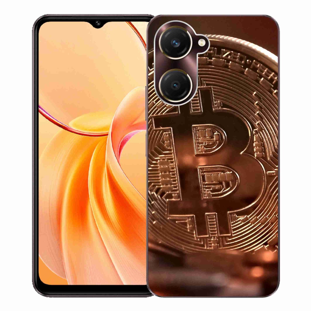 Gél borító mmCase a Vivo Y28s 5G számára - bitcoin