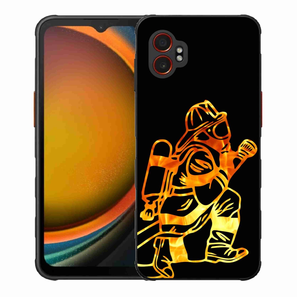 Gél borítás mmCase Samsung Galaxy Xcover 7 Pro - tűzoltó 1