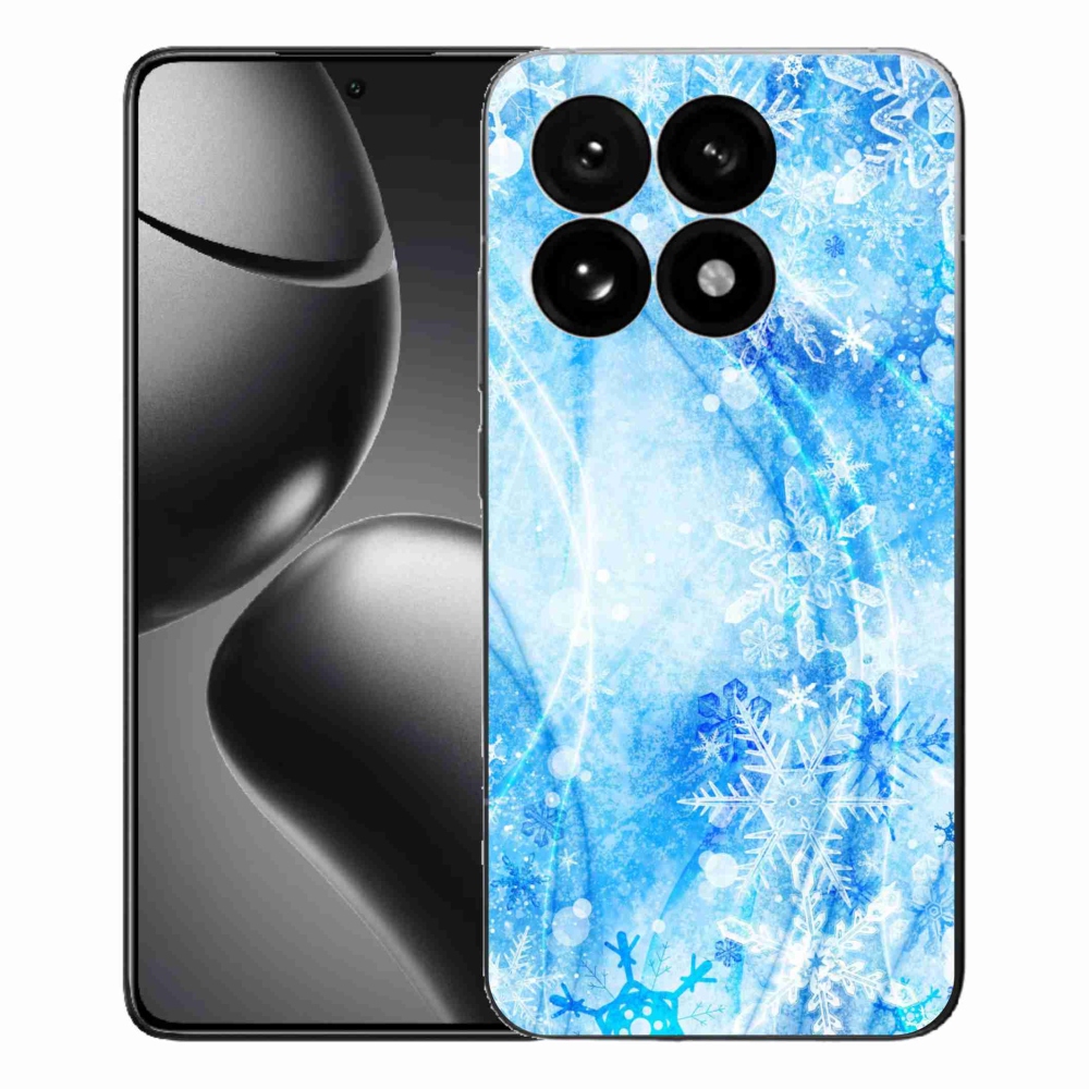 Gél borítás mmCase a Xiaomi 15T-hez - hópelyhek