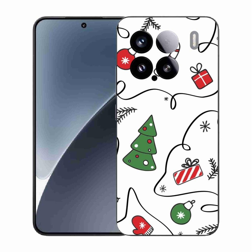 Gél borító mmCase a Xiaomi 15-öshöz - karácsonyi motívumok