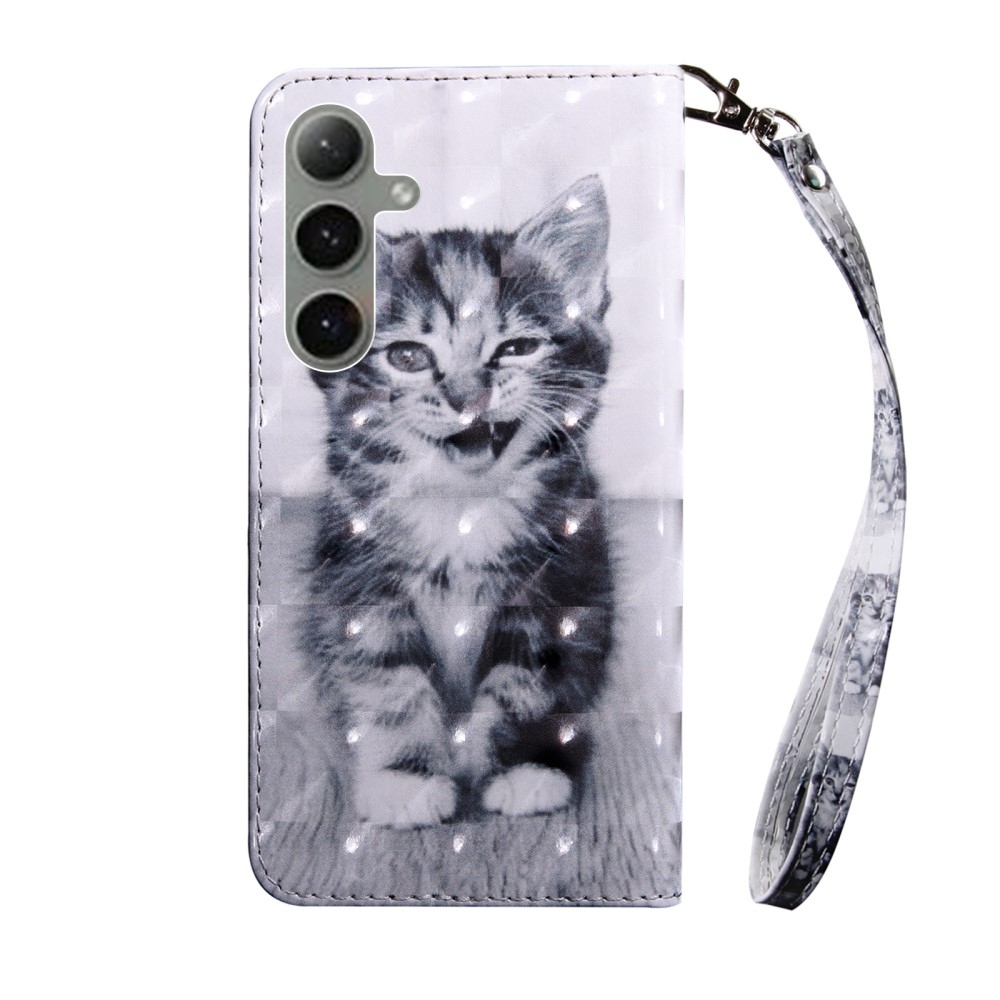 Foltos könyv tok Samsung Galaxy S24 FE - cica