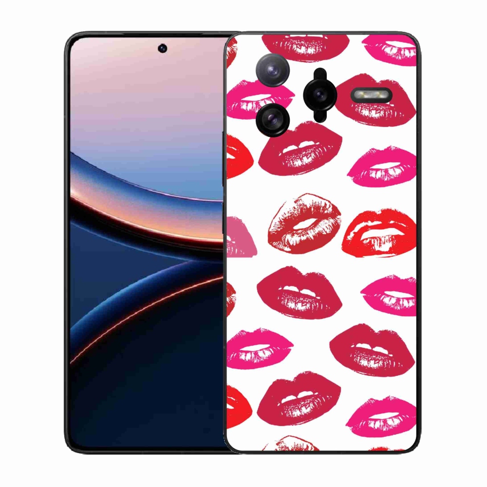 Gél borítás mmCase a Xiaomi Poco F7 Ultra számára - ajkak