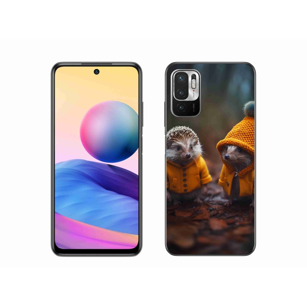 Gél borítás mmCase a Xiaomi Poco M3 Pro/5G-hez - sündisznók