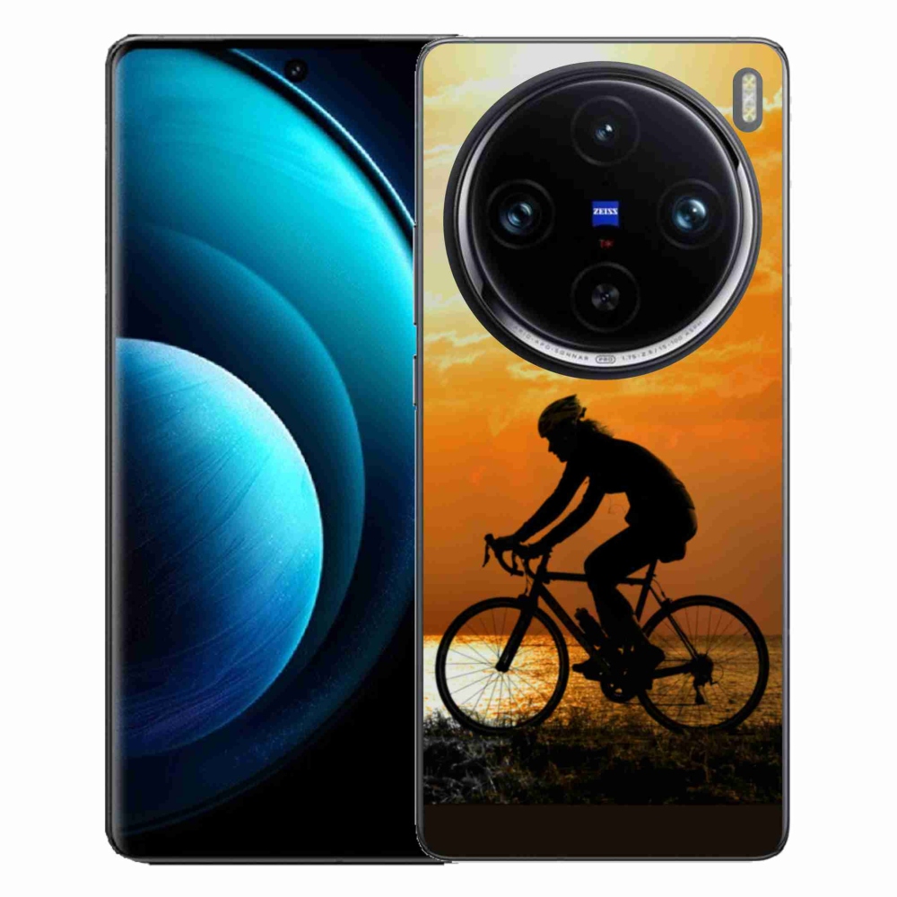 Zselés borítás mmCase a Vivo X100 Pro 5G számára - kerékpározás