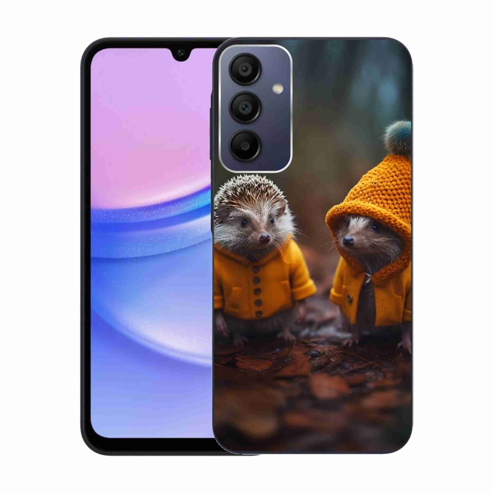 Zselés borítás mmCase Samsung Galaxy A15 4G/5G - süni