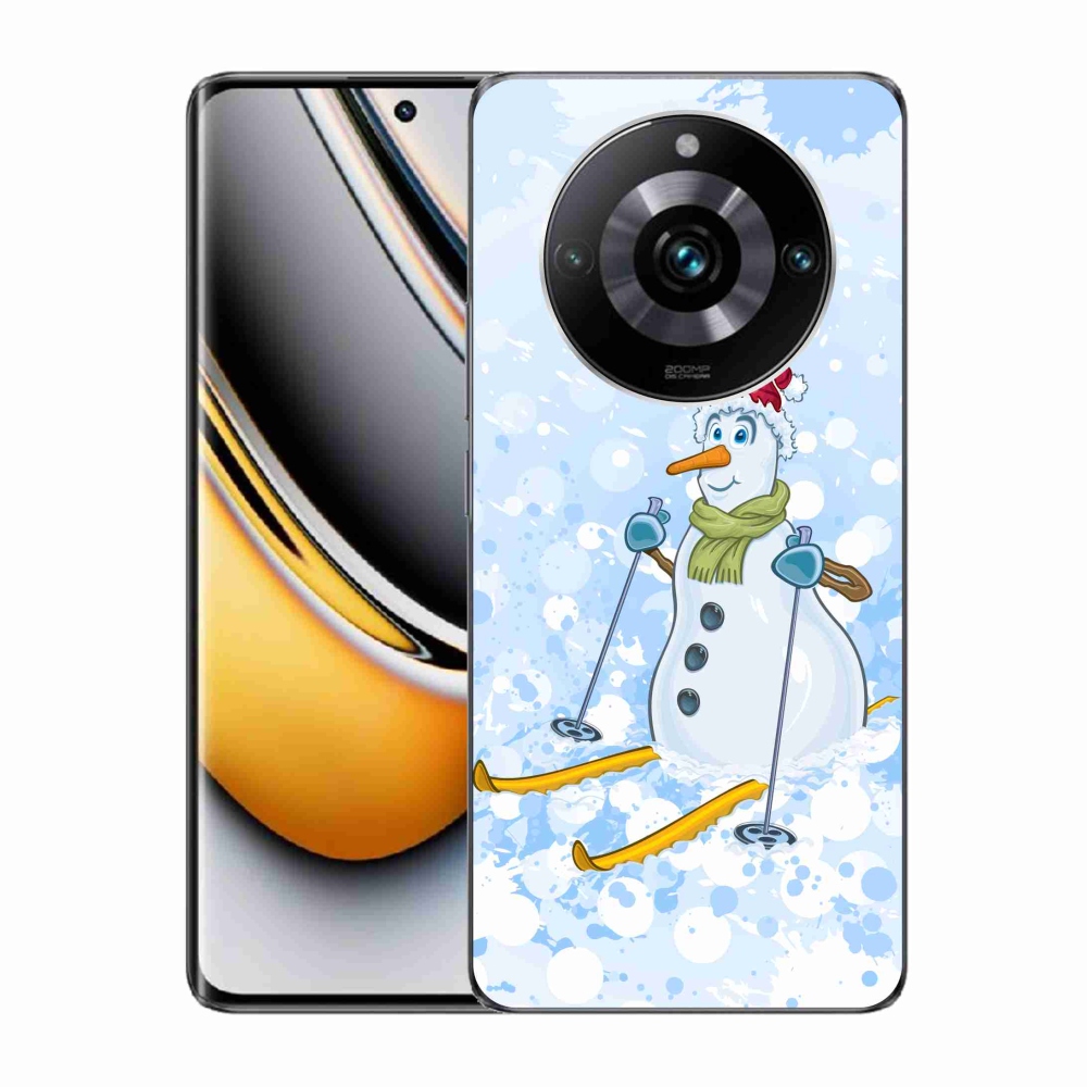 Gél borítás mmCase a Realme 11 Pro/11 Pro+ készülékhez - hóember