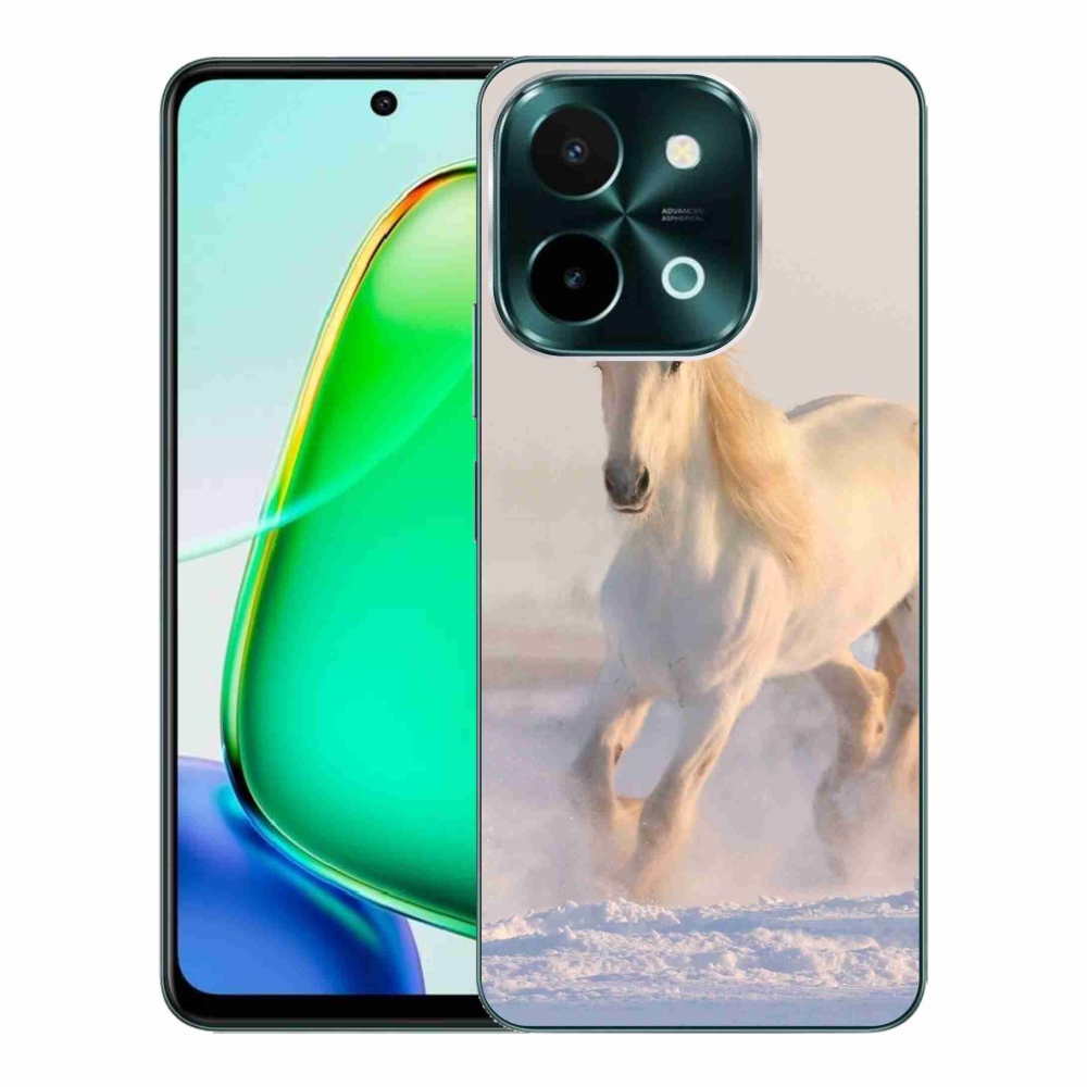 Gél tok mmCase a Vivo Y28-hoz - ló a hóban