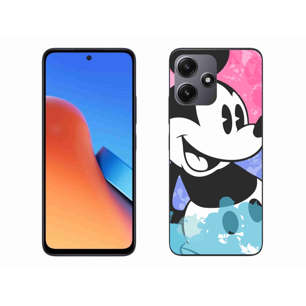 Gél borítás mmCase a Xiaomi Redmi 12 5G-hez - mickey egér