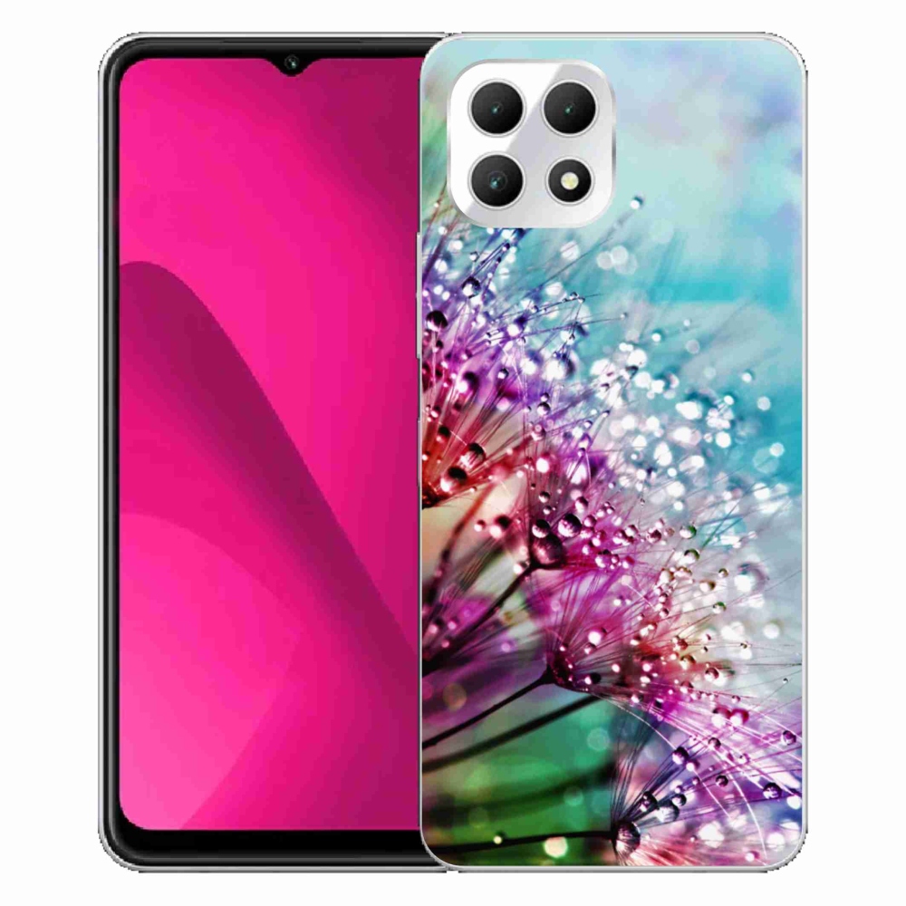 Zselés borítás mmCase a T-Mobile T Phone 2 készülékhez - színes virágok