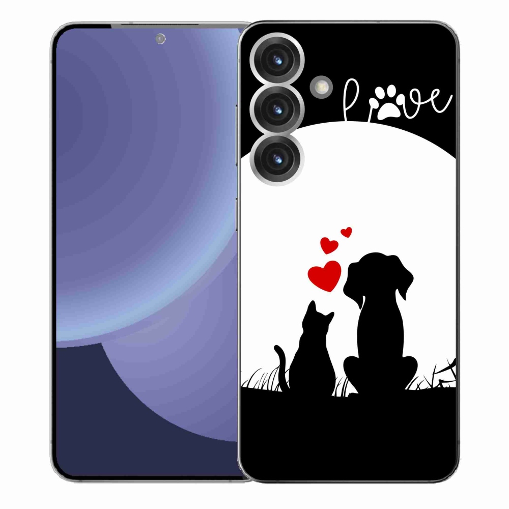 Gél borítás mmCase Samsung Galaxy S25+ - állatszerelem