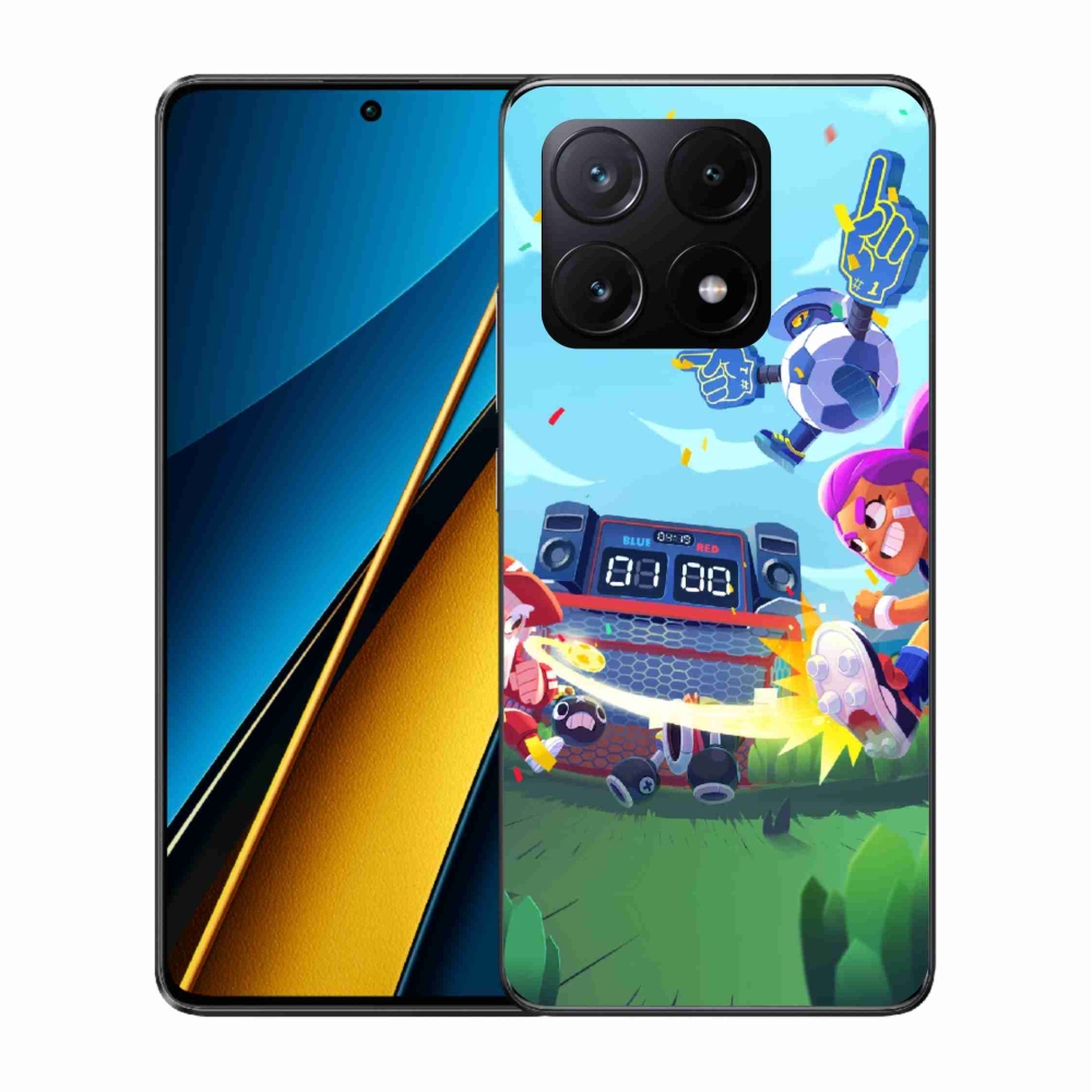 Gél borítás mmCase a Xiaomi Poco X6 Pro 5G-hez - verekedés csillagok 1