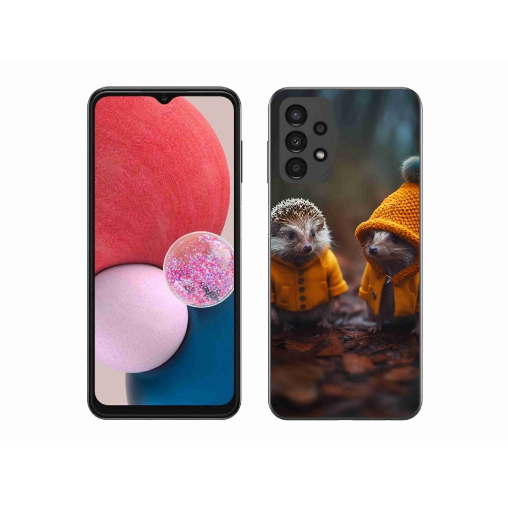 Gél borítás mmCase Samsung Galaxy A13 4G - sünökhöz