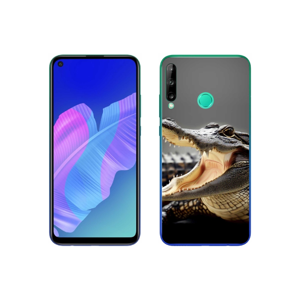 Gél borítás mmCase a Huawei P40 Lite E készülékhez - krokodil