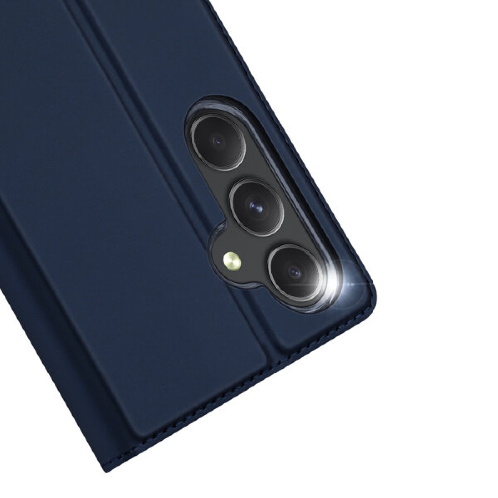 DUX könyvtáska Samsung Galaxy S24+ készülékhez - sötétkék