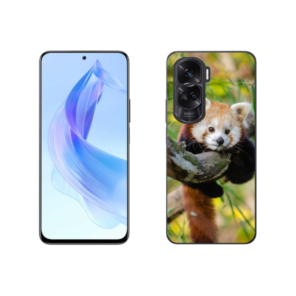 Zselés borítás mmCase a Honor 90 Lite készülékhez - pandavörös