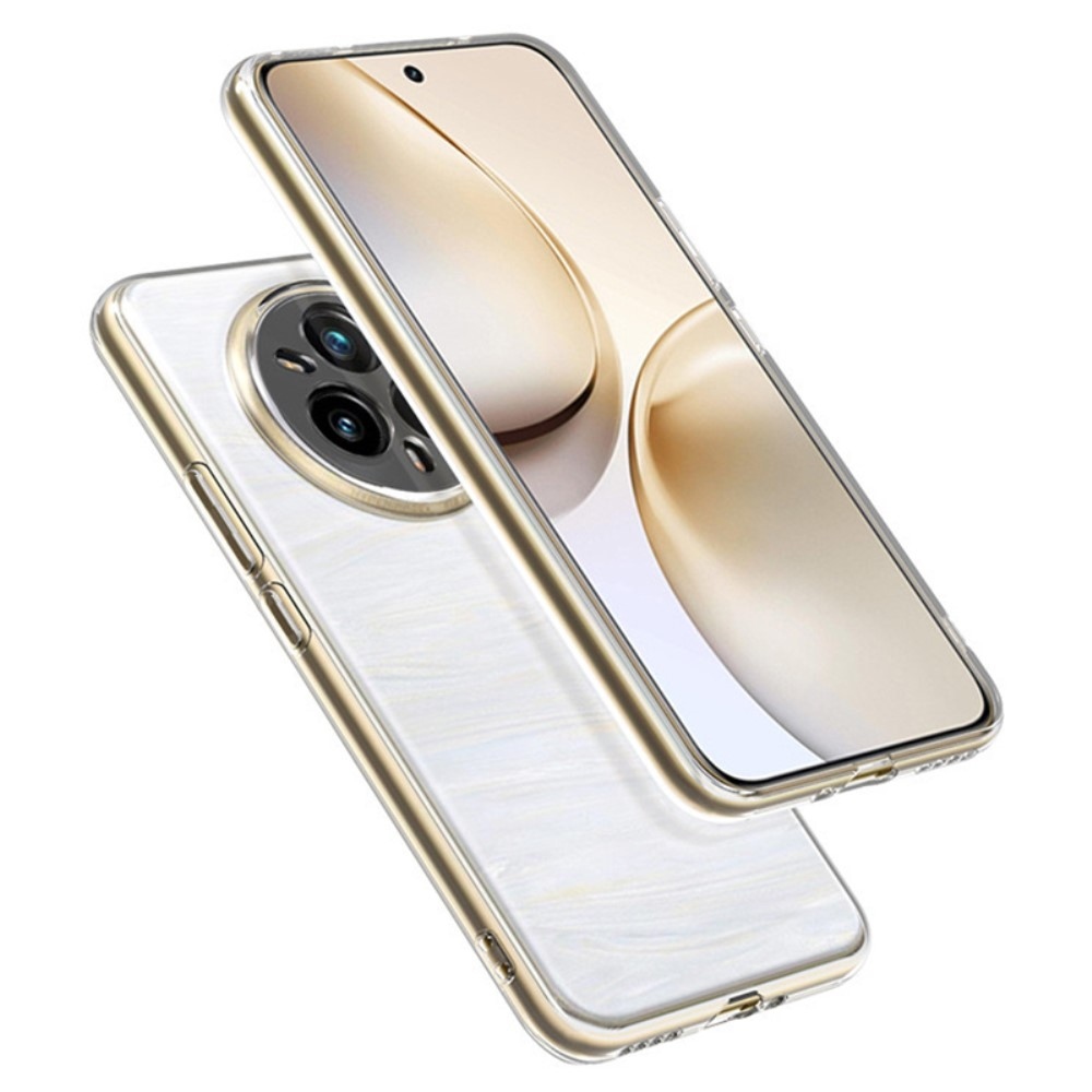 Átlátszó zselés tok a Realme 14 Pro+ 5G készülékhez - átlátszó