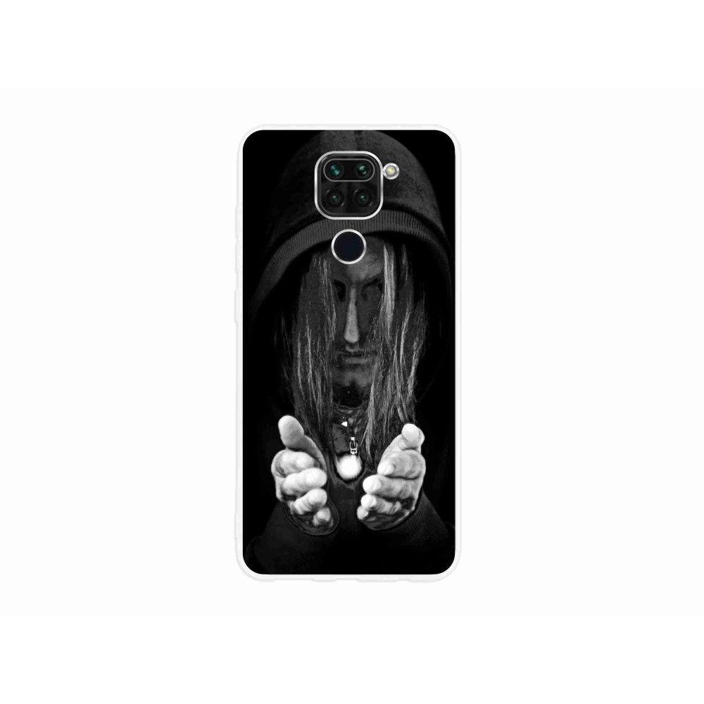 Gél borító mmCase a Xiaomi Redmi Note 9-hez - titokzatos személy