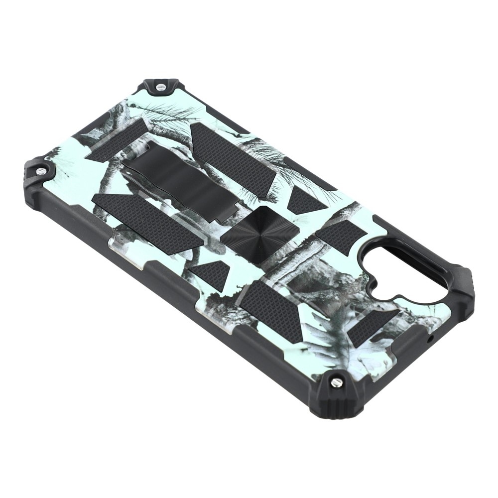 Camouflage tartós borító Samsung Galaxy A07 4G készülékhez - világoszöld