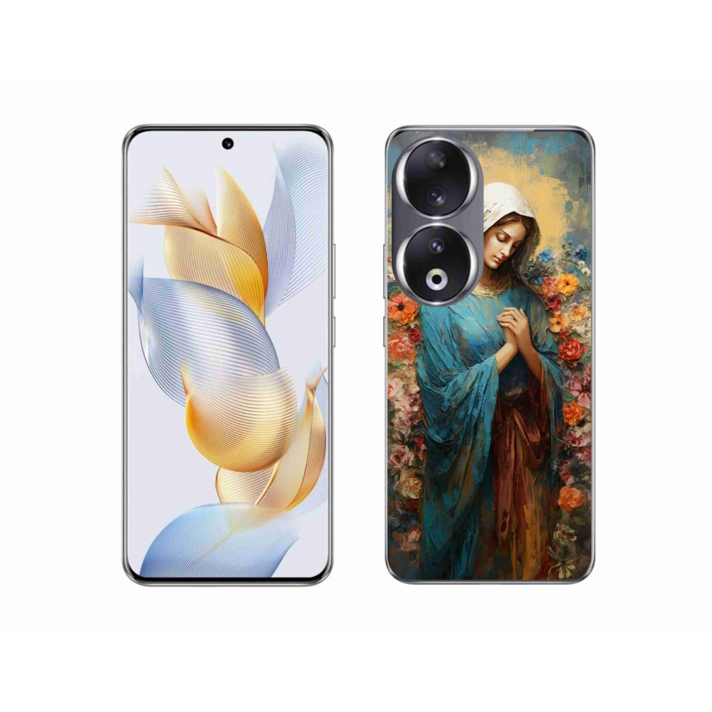Zselés borítás mmCase a Honor 90-hez - szent nő
