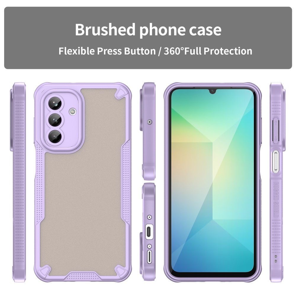 Fagyasztott tartós borítás Samsung Galaxy A26 5G készülékhez - lila