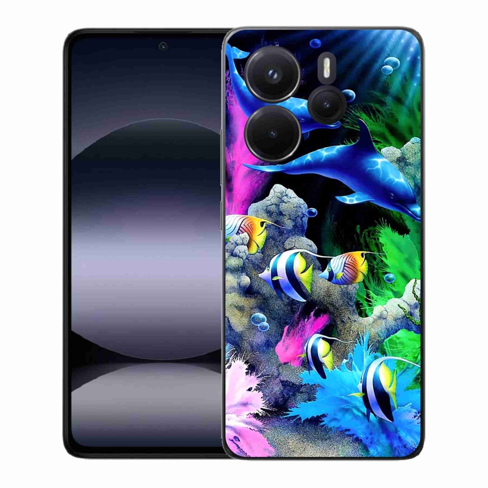 Gél borítás mmCase a Xiaomi Redmi Note 14-hez - Sea World