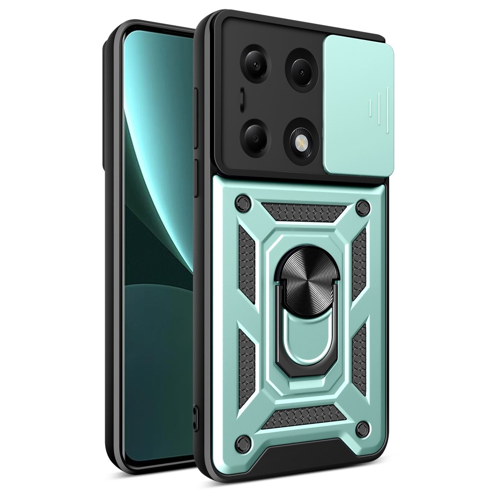 Csúszásálló borítás a Xiaomi Redmi Note 13 Pro 4G/Poco M6 Pro készülékhez - zöld