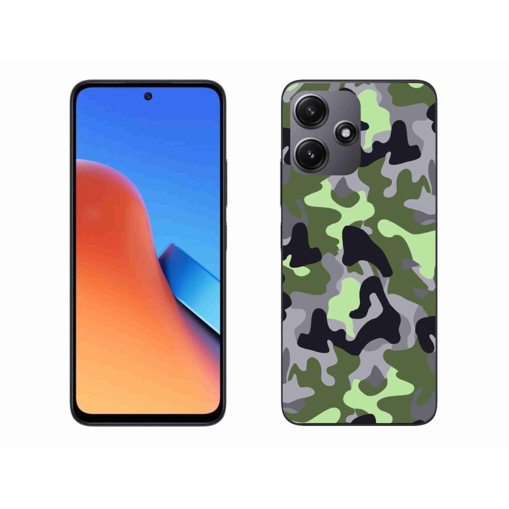 Gél borítás mmCase a Xiaomi Redmi 12 5G-hez - álcázó minta 7