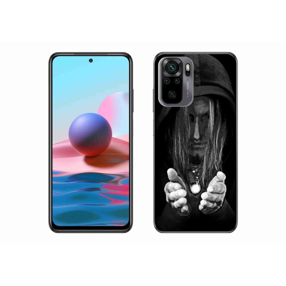Gél borító mmCase a Xiaomi Redmi Note 10S-hez - titokzatos személy