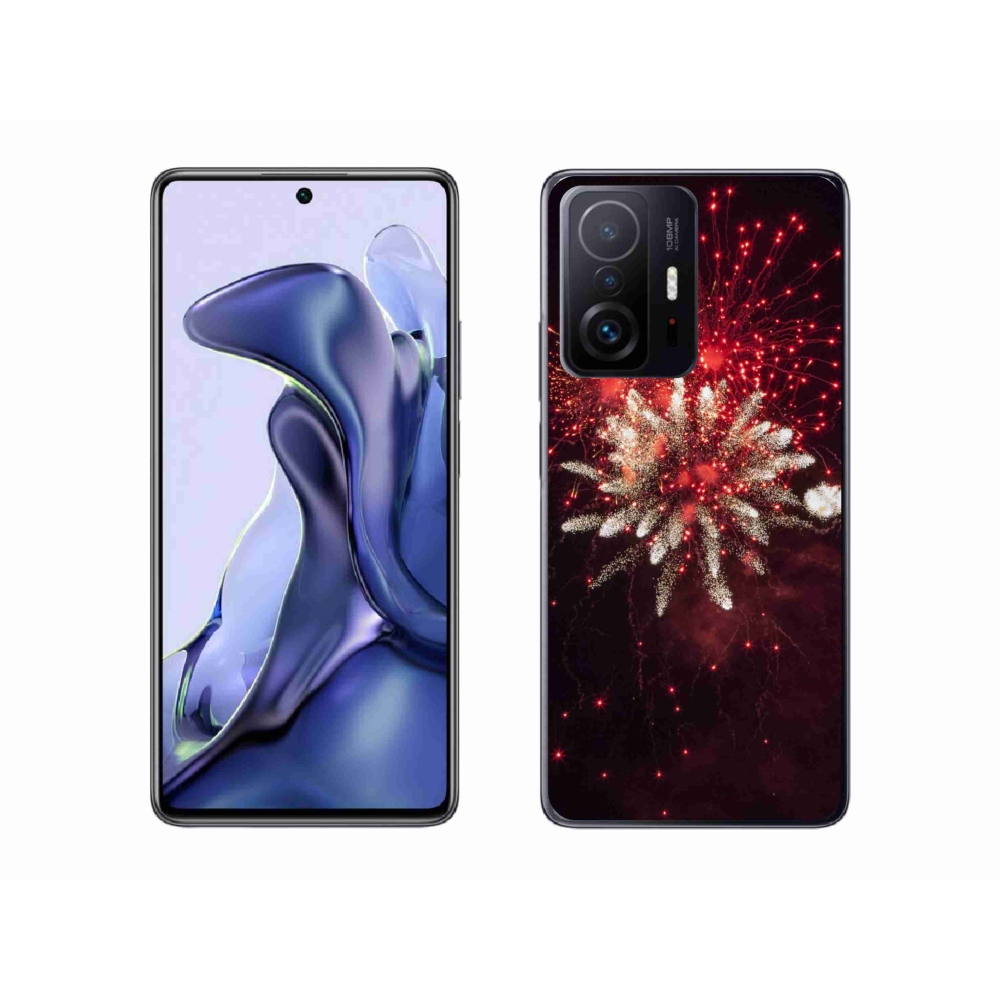 Gél borítás mmCase a Xiaomi 11T Pro számára - tűzijátékok