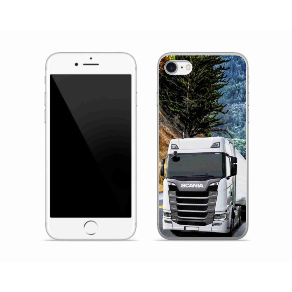 Zselés borítás mmCase iPhone SE (2020) - teherautó 1