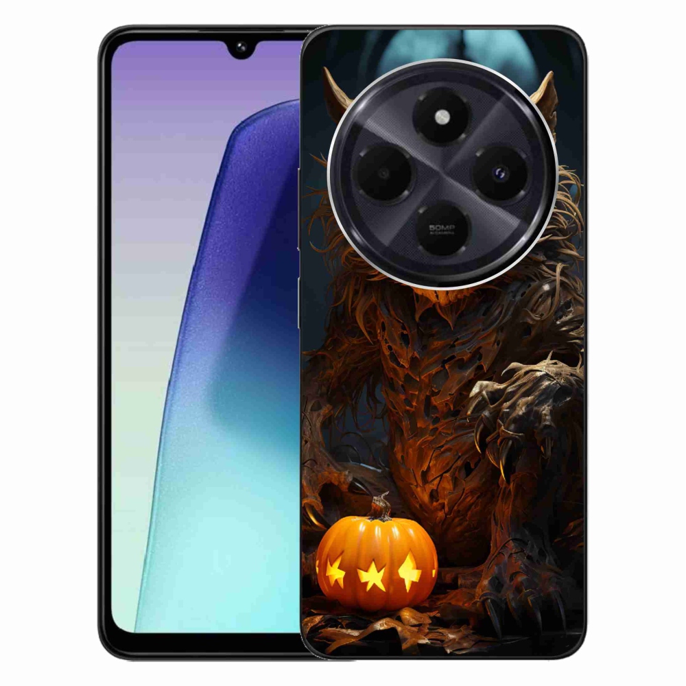 Gél borítás mmCase a Xiaomi Redmi 14C/Poco C75 számára - Halloween szörnyeteg
