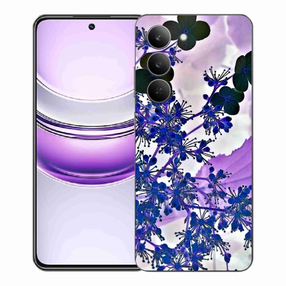 Gél borító mmCase a Realme 14x 5G készülékhez - hortenzia virág